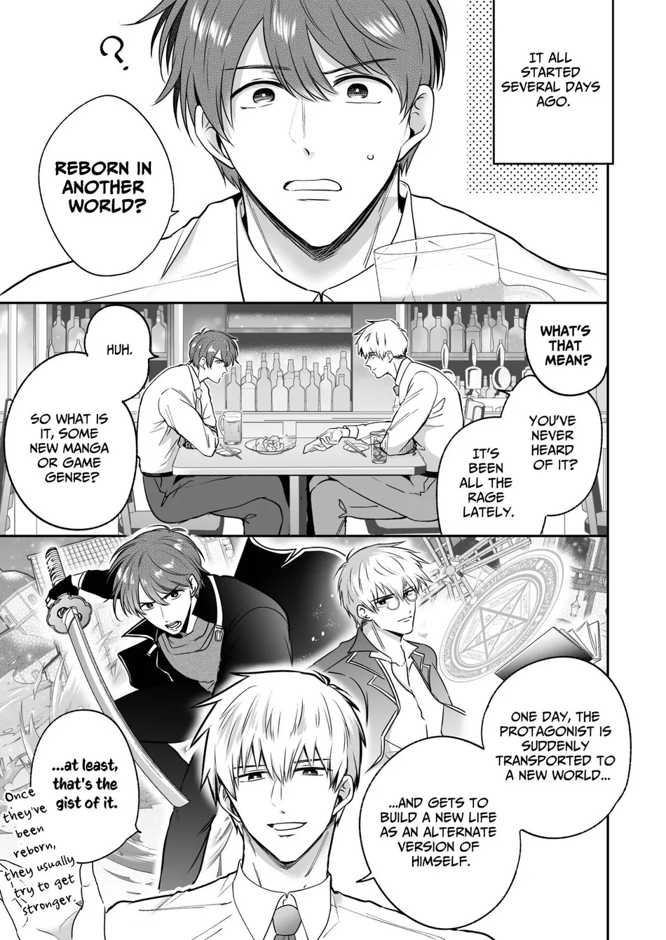 [Sumeshiya-san (Sumeshi)] Ryman LoveHo Danshikai EROS -Isekai Tensei DK Kareshi to Double Kyokon Hasamare Ecchi- | Office Worker’s Love Hotel 8 Guys’ Night EROS – College Boy Double-Dicked in a New World [Eng] — 006