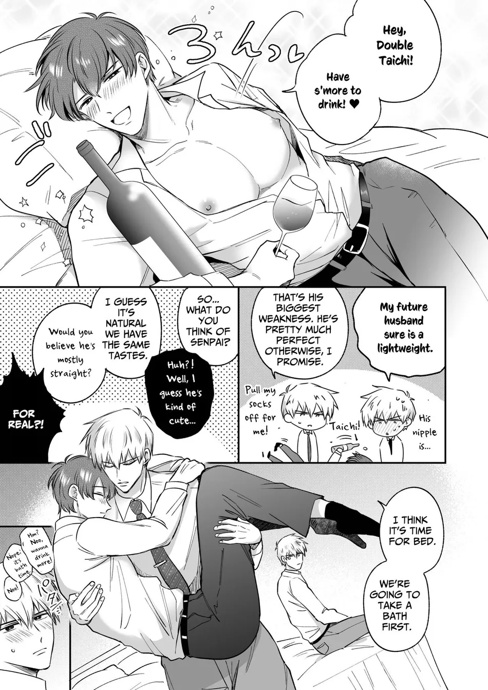 [Sumeshiya-san (Sumeshi)] Ryman LoveHo Danshikai EROS -Isekai Tensei DK Kareshi to Double Kyokon Hasamare Ecchi- | Office Worker’s Love Hotel 8 Guys’ Night EROS – College Boy Double-Dicked in a New World [Eng] — 016