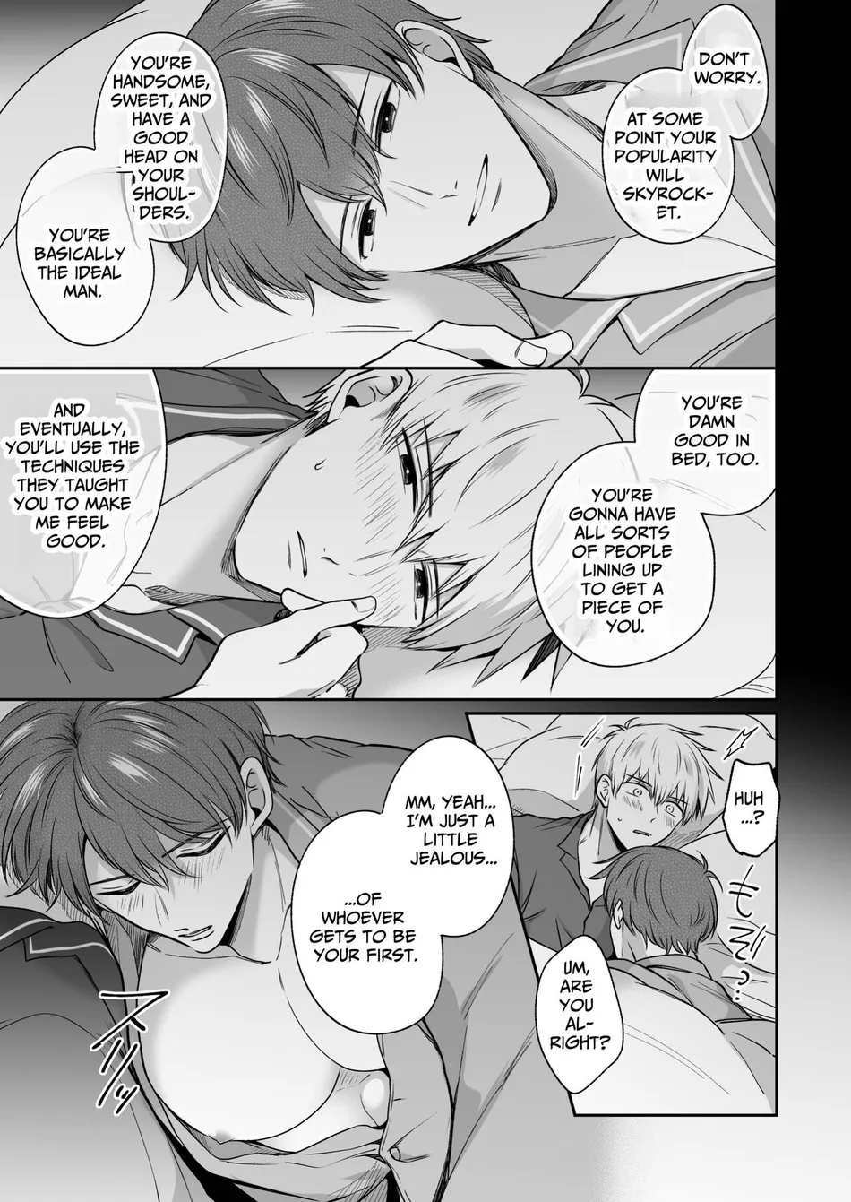 [Sumeshiya-san (Sumeshi)] Ryman LoveHo Danshikai EROS -Isekai Tensei DK Kareshi to Double Kyokon Hasamare Ecchi- | Office Worker’s Love Hotel 8 Guys’ Night EROS – College Boy Double-Dicked in a New World [Eng] — 018