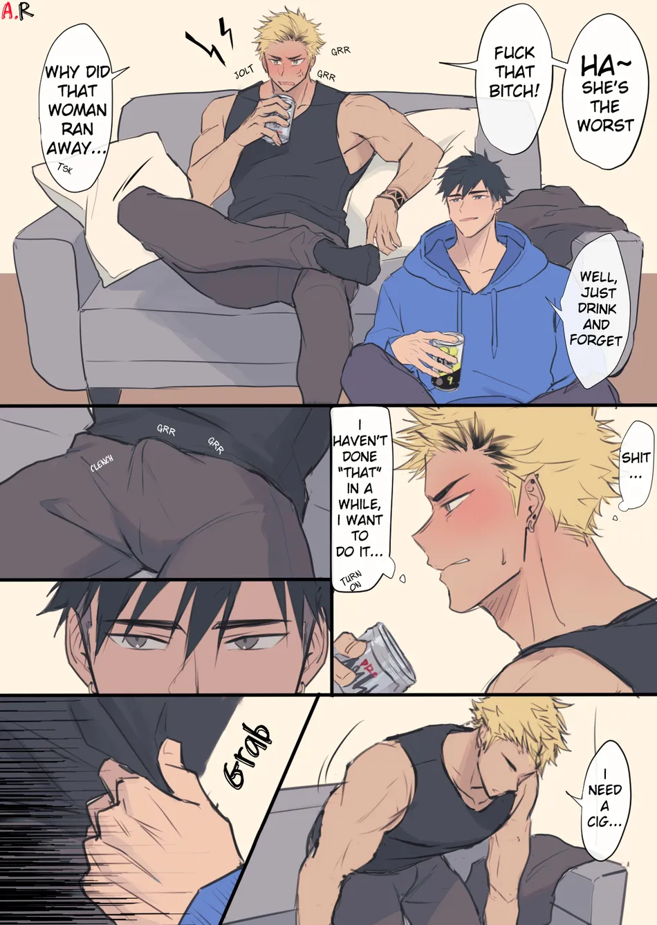 [Hao] 45 Sake no Ikioi de Yacchau Futari | 45 Two people doing it under the influence of alcohol [Eng] — 001