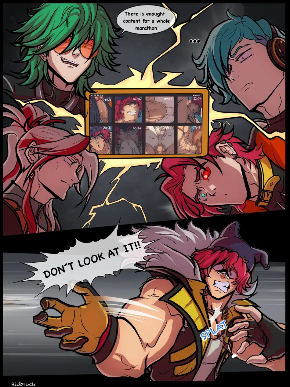 [Bidbrock] My First Orgy [Eng] — 009