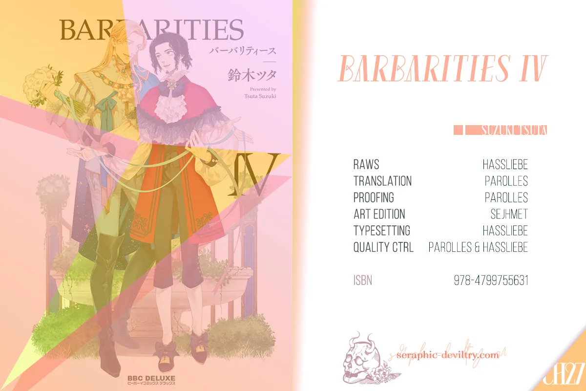 [SUZUKI Tsuta] Barbarities – Volume 4 [Eng] {SDS} — 002