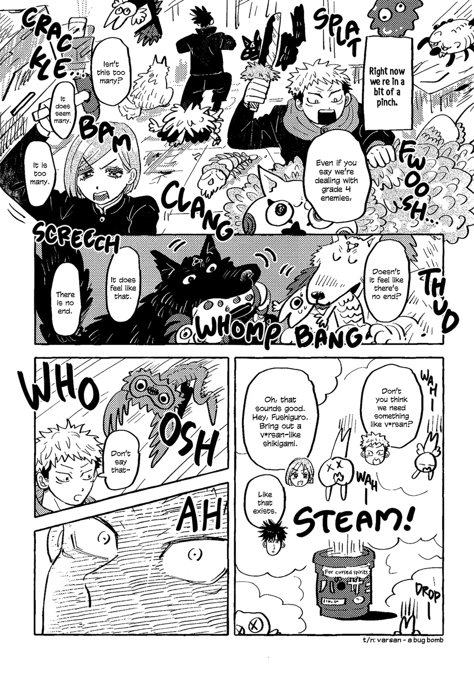 [Everyday Shuraba/ Itsumo Shuraba] Akuma no Kao wo Shiteiru. – Jujutsu Kaisen dj [Eng] — 007