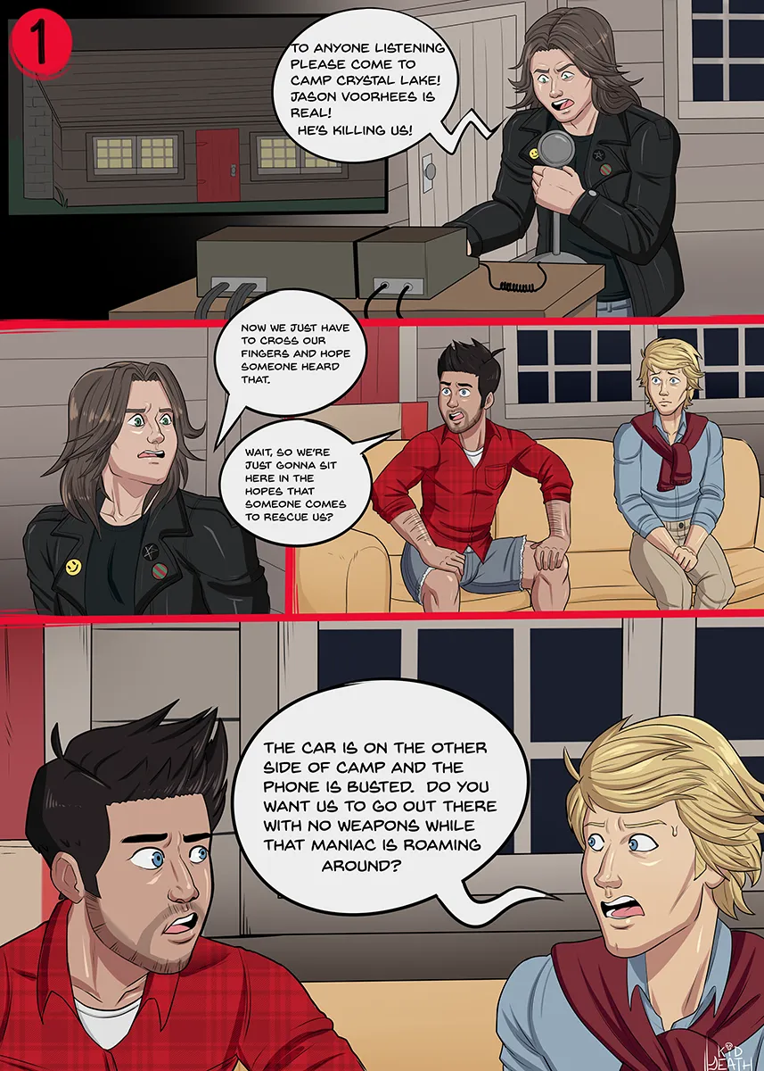 [KidDeathX] Friday the 13th comic [Eng] — 002