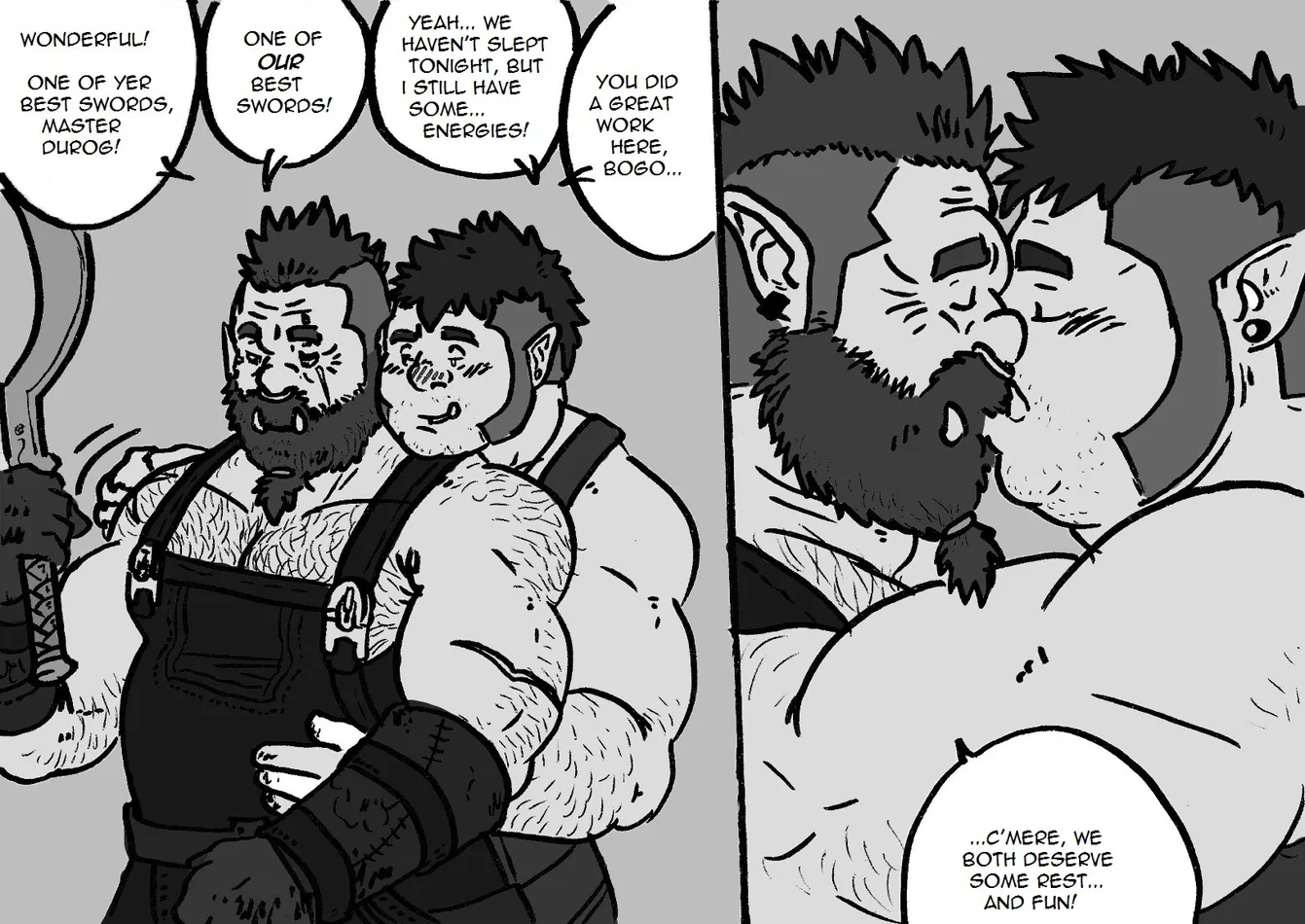 [husky92] Return the Favor (The Old Black Smith) [Eng] — 001