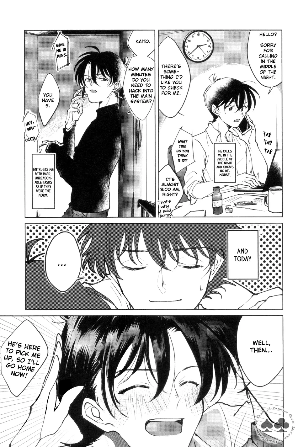 [ha (Team Mikishin)] Okinimesu mama – Detective Conan dj [Eng] — 004