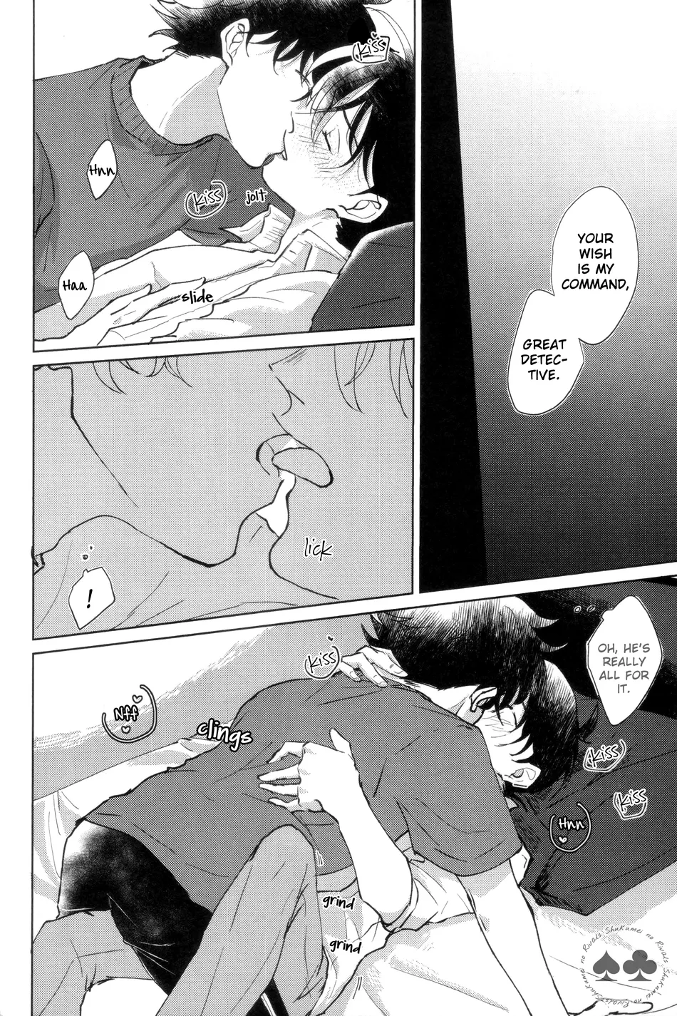 [ha (Team Mikishin)] Okinimesu mama – Detective Conan dj [Eng] — 013
