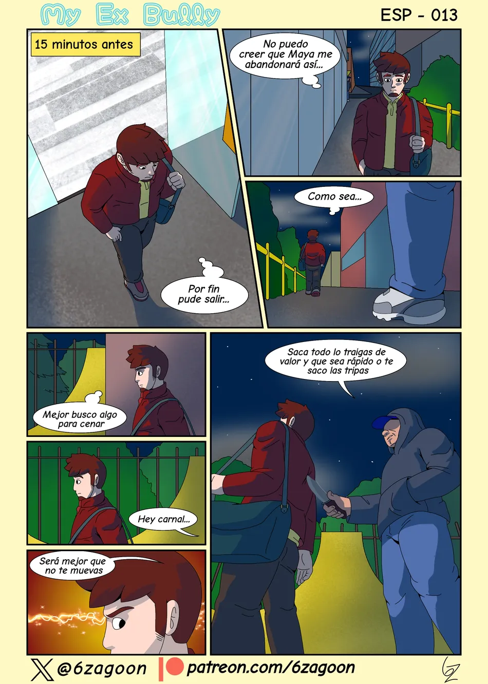 [6zagoon] My Ex Bully – Act 3 Confesiones – Parte 1 [Spa] — 014