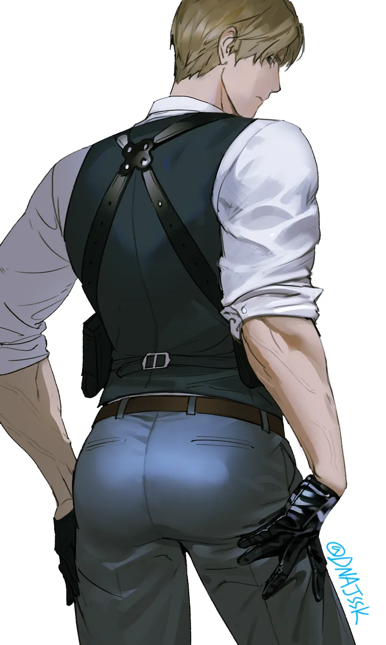 [DNA] Leon Sketches – Resident Evil — 001