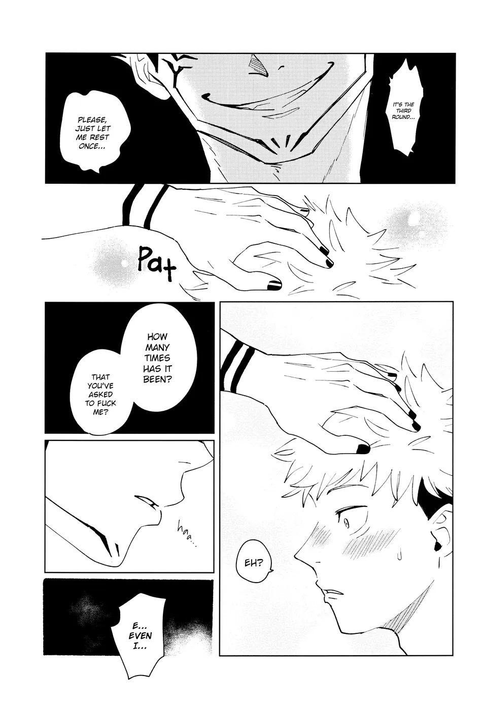 [○×Game/ Marubatsu] Datte Otoko no Ko da mon / Osusowake – Jujutsu Kaisen dj [Eng] — 012