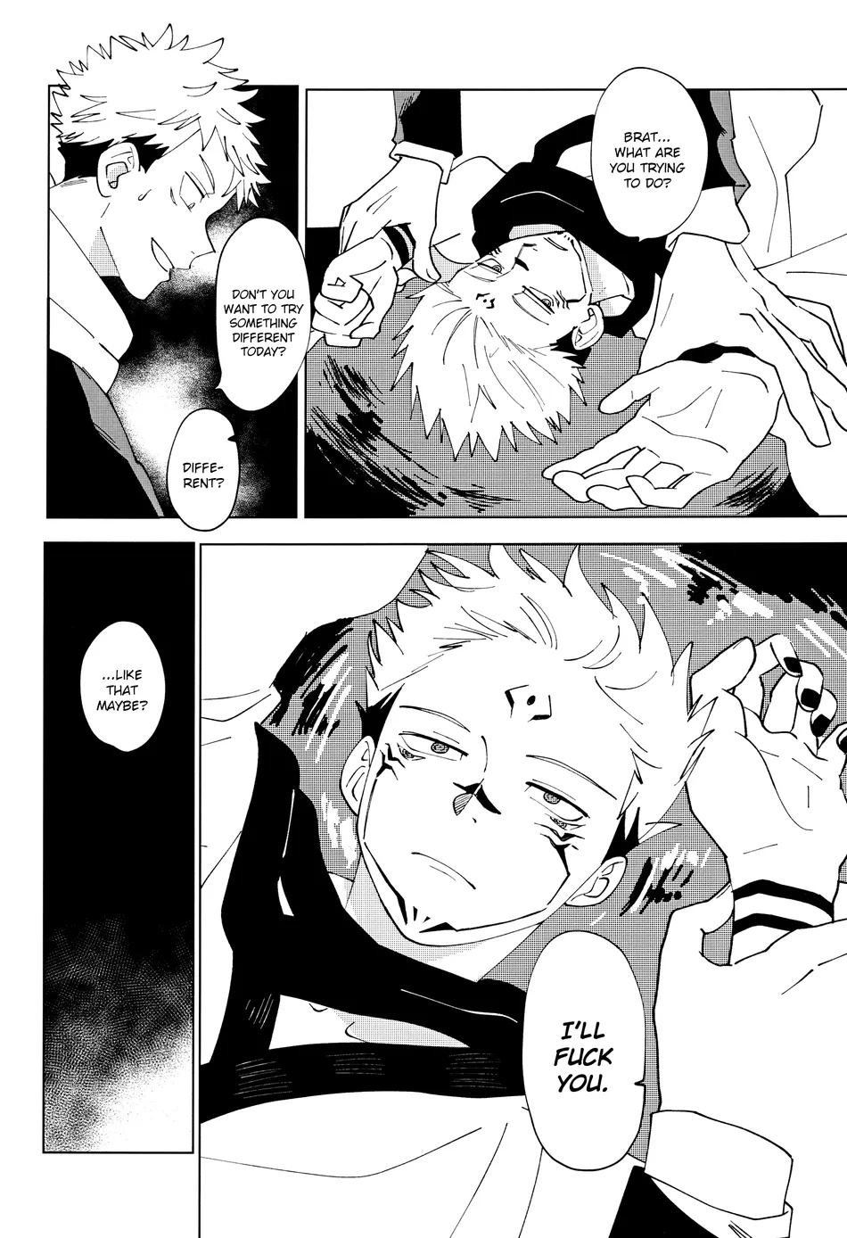 [○×Game/ Marubatsu] Datte Otoko no Ko da mon / Osusowake – Jujutsu Kaisen dj [Eng] — 005