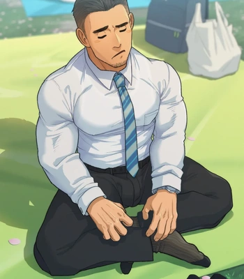 [Ofton Souko (Gorou Naoki)] Hanami with Sakamoto [Eng] — 5