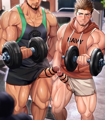 Animation: Perverted mating training at the gym late at night by izukonohito — 3