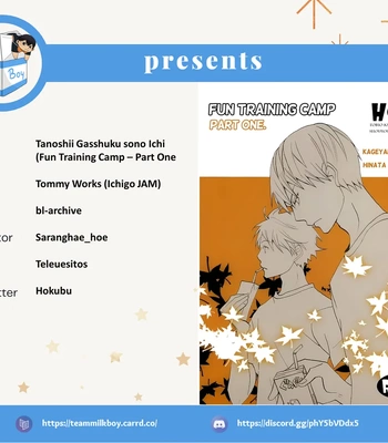 [Ichigo JAM] Fun Training Camp Part 1 – Haikyuu!! dj [Eng]