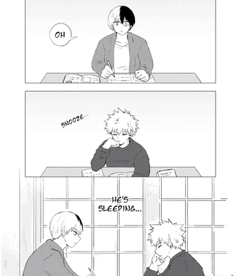 [Hogaraka Takashi-kun] Doki Doki Bed Sharing – Boku no Hero Academia dj [Eng] — 2