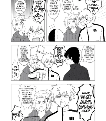 [Hogaraka Takashi-kun] Doki Doki Bed Sharing – Boku no Hero Academia dj [Eng] — 11