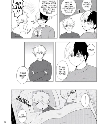 [Hogaraka Takashi-kun] Doki Doki Bed Sharing – Boku no Hero Academia dj [Eng] — 023