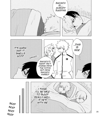 [Hogaraka Takashi-kun] Doki Doki Bed Sharing – Boku no Hero Academia dj [Eng] — 024