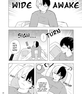 [Hogaraka Takashi-kun] Doki Doki Bed Sharing – Boku no Hero Academia dj [Eng] — 025