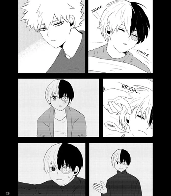 [Hogaraka Takashi-kun] Doki Doki Bed Sharing – Boku no Hero Academia dj [Eng] — 027