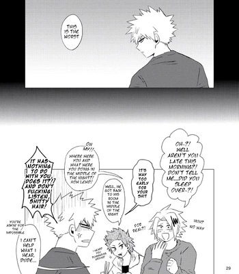 [Hogaraka Takashi-kun] Doki Doki Bed Sharing – Boku no Hero Academia dj [Eng] — 028