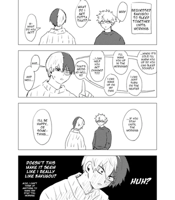 [Hogaraka Takashi-kun] Doki Doki Bed Sharing – Boku no Hero Academia dj [Eng] — 029