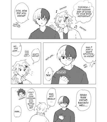 [Hogaraka Takashi-kun] Doki Doki Bed Sharing – Boku no Hero Academia dj [Eng] — 031