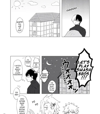 [Hogaraka Takashi-kun] Doki Doki Bed Sharing – Boku no Hero Academia dj [Eng] — 9