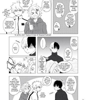 [Hogaraka Takashi-kun] Doki Doki Bed Sharing – Boku no Hero Academia dj [Eng] — 10