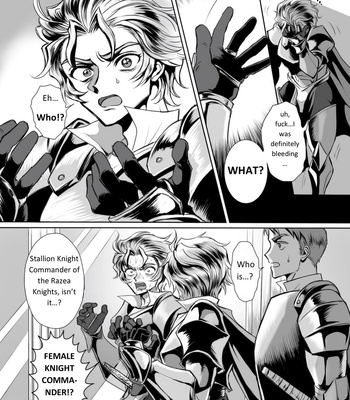 [Usuno Taro] Possessed Knight Stallion Taken over by disgusting man, forcedd and climaxes unsightly! 1 [Eng] — 6