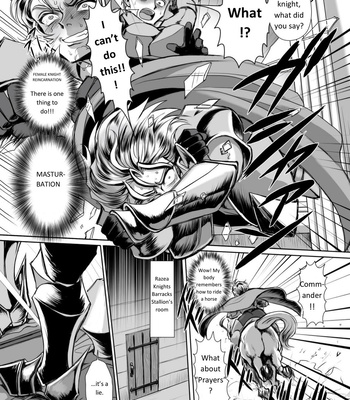 [Usuno Taro] Possessed Knight Stallion Taken over by disgusting man, forcedd and climaxes unsightly! 1 [Eng] — 7