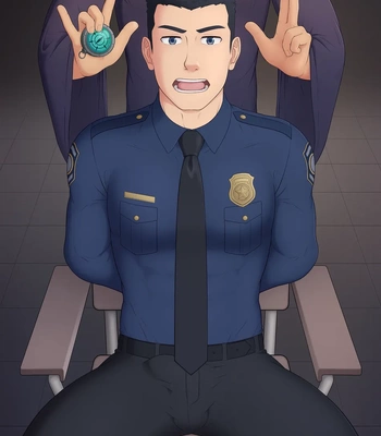 [Abalion] Hypnotized Police Officer CG set [Eng] — 025