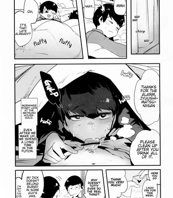 [Assault Machine Gun (Yaminabe Erika)] Nikubenki no Juushimatsu-kun ni wa Taisetsuna Yume ga Arimasu – Osomatsu-san dj [Eng] — 005