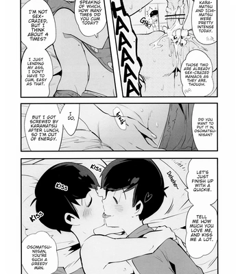 [Assault Machine Gun (Yaminabe Erika)] Nikubenki no Juushimatsu-kun ni wa Taisetsuna Yume ga Arimasu – Osomatsu-san dj [Eng] — 024