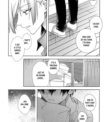 [Nanameshita (Tabizou)] You come in the summer! – Blue Lock dj [Eng] — 019