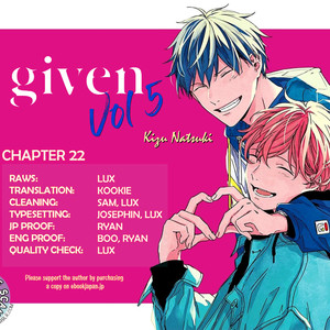 [KIZU Natsuki] Given – Vol.04 (update c.24) [Eng] – Gay Comics image 165.jpg