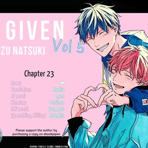 [KIZU Natsuki] Given – Vol.04 (update c.24) [Eng] – Gay Comics image 231.jpg