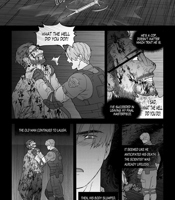 [DNA] Omegaverse Ch. 1 – Resident Evil dj – Mr.X x Leon [Eng] — 13
