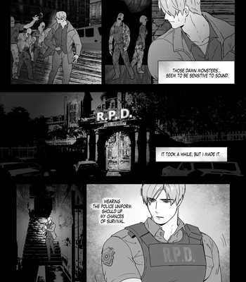 [DNA] Omegaverse Ch. 1 – Resident Evil dj – Mr.X x Leon [Eng] — 16