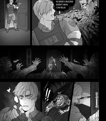[DNA] Omegaverse Ch. 1 – Resident Evil dj – Mr.X x Leon [Eng] — 17