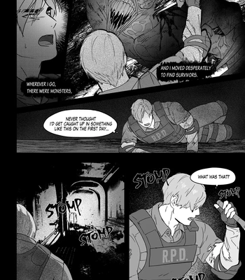 [DNA] Omegaverse Ch. 1 – Resident Evil dj – Mr.X x Leon [Eng] — 18