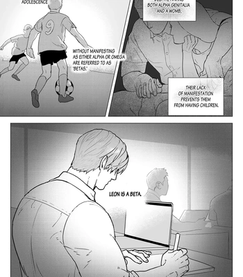 [DNA] Omegaverse Ch. 1 – Resident Evil dj – Mr.X x Leon [Eng] — 3