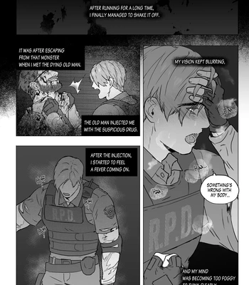 [DNA] Omegaverse Ch. 1 – Resident Evil dj – Mr.X x Leon [Eng] — 022