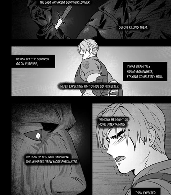 [DNA] Omegaverse Ch. 1 – Resident Evil dj – Mr.X x Leon [Eng] — 034