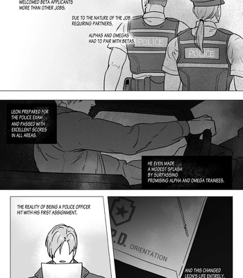 [DNA] Omegaverse Ch. 1 – Resident Evil dj – Mr.X x Leon [Eng] — 5