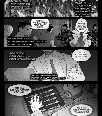 [DNA] Omegaverse Ch. 1 – Resident Evil dj – Mr.X x Leon [Eng] — 9