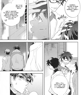 [Apata (esu)] Ame ga Yamu Made – Daiya no Ace dj [Eng] — 12