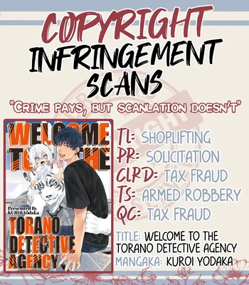 [KUROI Yodaka] Welcome to the Torano Detective Agency [Eng] (update c.5)