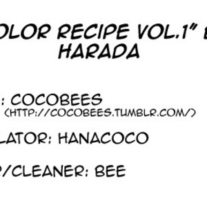 [Harada] Color Recipe ~ vol.1 [Eng] – Gay Yaoi image 001.jpg