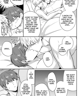 [Sumeshiya-san (Sumeshi)] Ryman LoveHo Danshikai EROS -Dekiai-kei Kouhai Kareshi ni Yoru Jirasare Nou Iki Genkai Ecchi- | Office Worker’s Love Hotel 7 Guys’ Night EROS – Teased and Braingasmed By My Adoring Kouhai [Eng] — 6